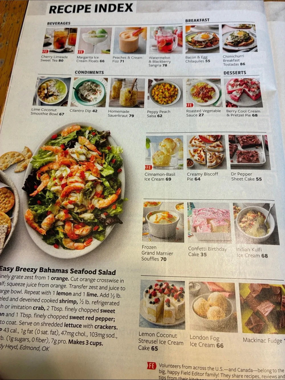 Lot of three Taste of Home cooking magazines